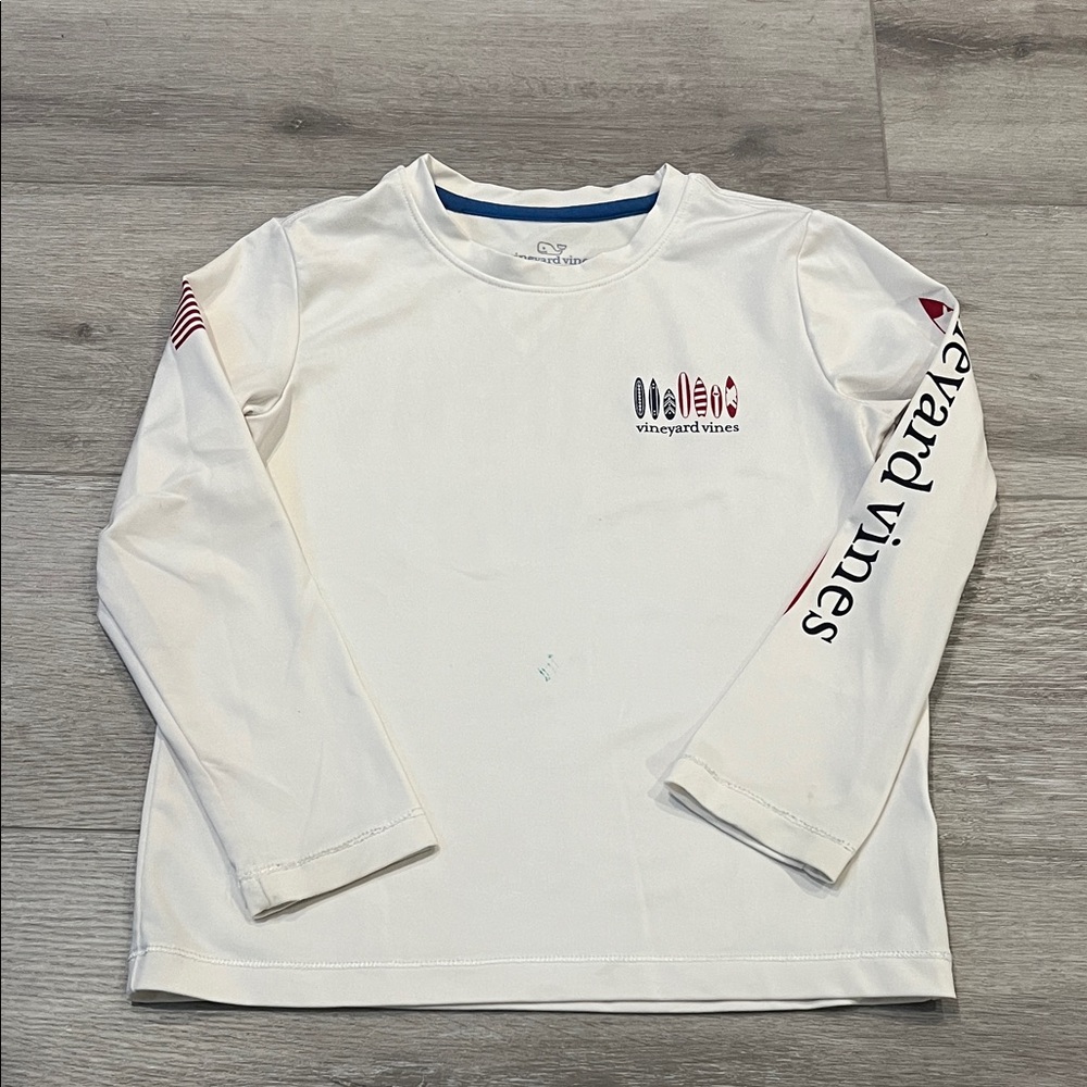 Performance Vineyard Vines Kids Long Sleeve Shirt